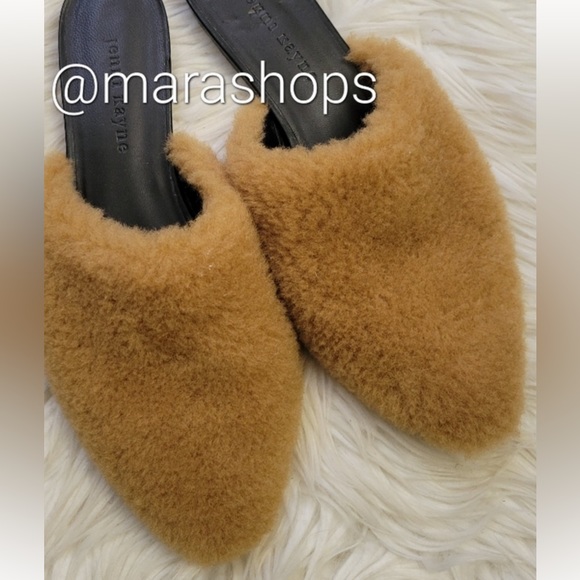 Jenni Kayne Shearling Mules - Picture 2 of 6